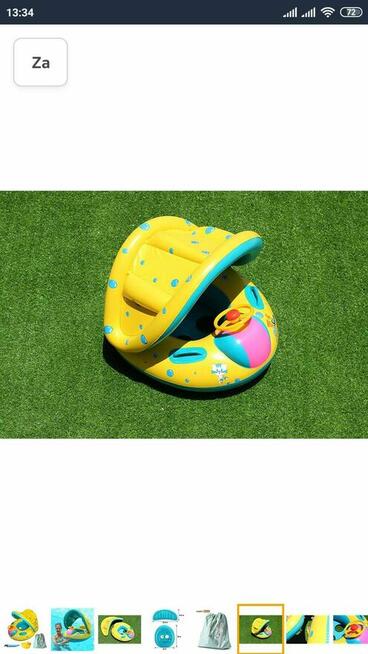 Koło dmuchane ponton Kółko Fotelik do pływania dla Dziecka