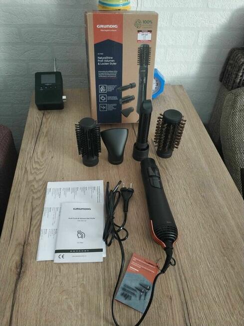 Lokówko Suszarka Obrotowa GRUNDIG HS 7080 dla Kobiet Loki