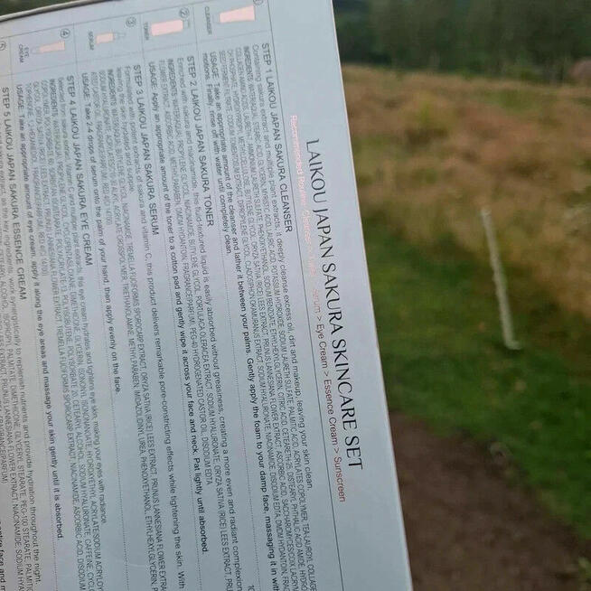 zestaw Sakura Mini | nowy, komplet prezentowy, kosmetyki