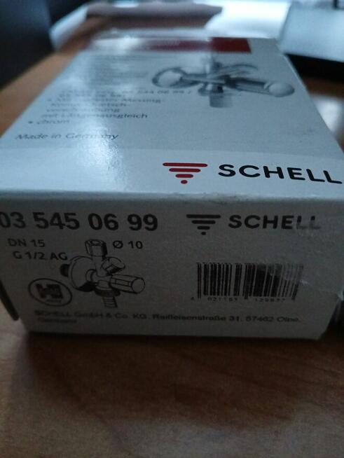 Zawór kątowy kombinowany schell comfort 1/2-3/8-3/4