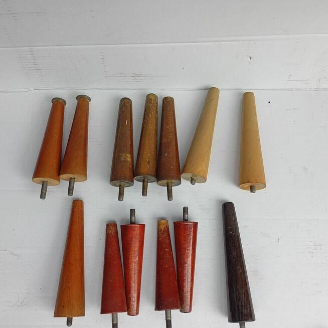 Drewniane Nogi Bukowe Proste Używane Różne rodzaje