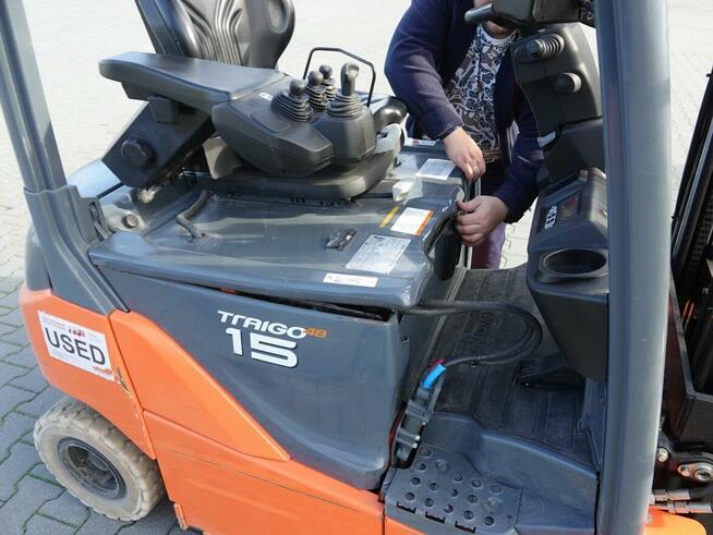 Wózek widłowy unoszący Toyota 8FBMT15 (Traigo 15) 2014 r