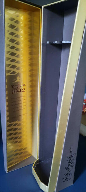Pudełko Tequila Don Julio Anejo 1942 edycja limitowana - BDB