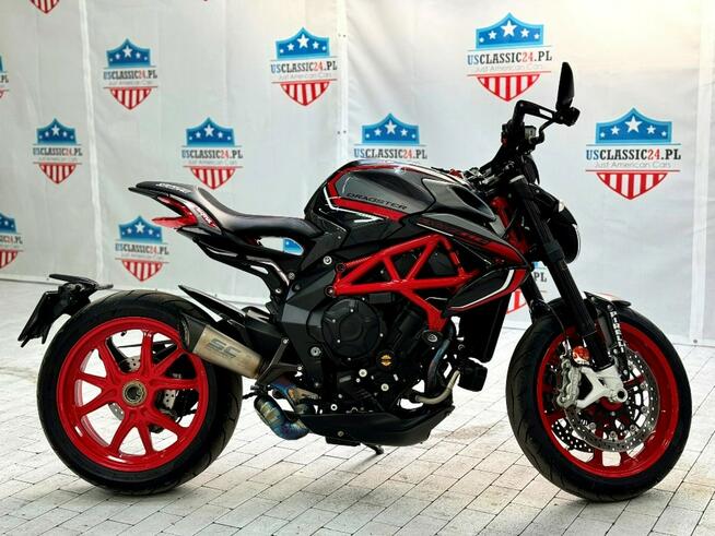 MV AGUSTA Dragster MV Agusta Dragster Brutale 800, 150 km 061 z 350 Indywidualny Kolekcj