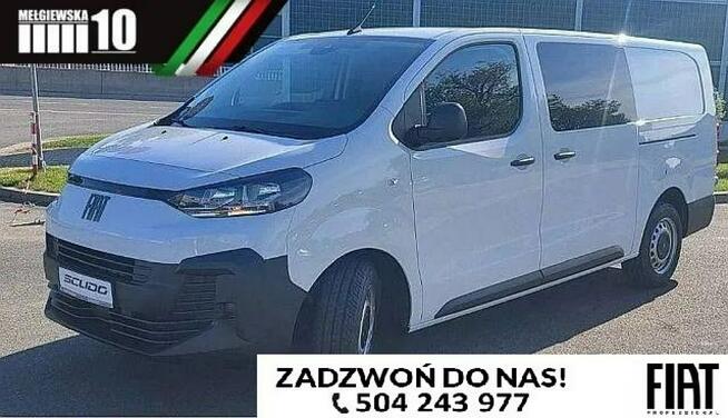 FIAT Scudo Furgon Brygadowy Maxi 2.0 MJ 144 KM; AC+OC za 1 %