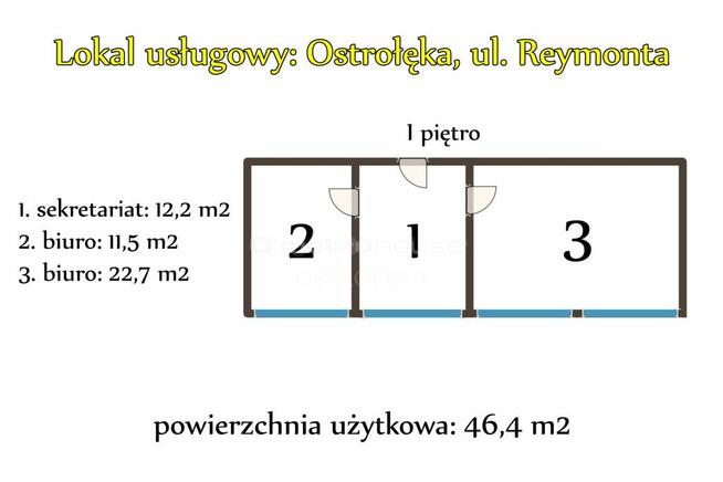 Wynajmę powierzchnie biurowe w Ostrołęce