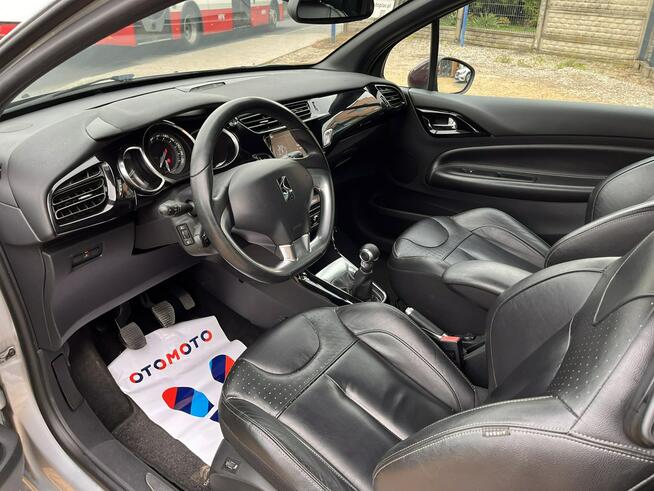 Citroen DS3 1.6 Zarejestrowany Grzane Skóry Led Climatronic Alu Stan BDB BEzwypadk