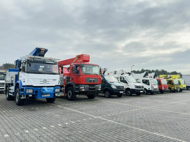 Mercedes AXOR 1829 4x4 Zwyżka RUTHMANN STEIGER T270S16 Podnośnik Koszowy Wysokość Podnoszenia 27m 10