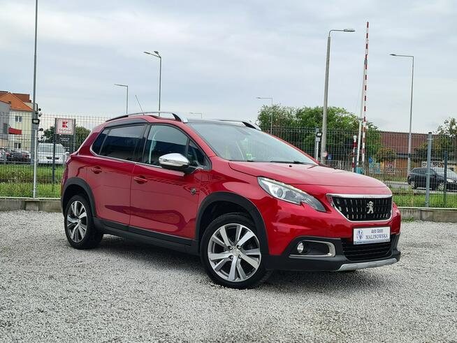 Peugeot 2008 SzklanyDach Navi PDC Kamera 2xPDC Półskóry GripControl Klimatronik Alu