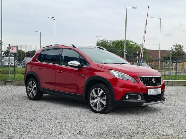 Peugeot 2008 SzklanyDach Navi PDC Kamera 2xPDC Półskóry GripControl Klimatronik Alu