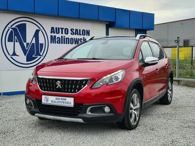 Peugeot 2008 SzklanyDach Navi PDC Kamera 2xPDC Półskóry GripControl Klimatronik Alu