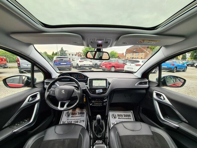Peugeot 2008 SzklanyDach Navi PDC Kamera 2xPDC Półskóry GripControl Klimatronik Alu