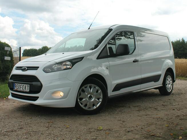 Ford Transit Connect 1.6 D 95 KM Klima 3 OSOBOWY Długi LONG Tylko 90 TYŚ. Km HAK Serwis !