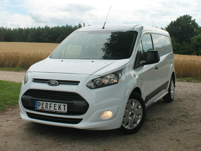 Ford Transit Connect 1.6 D 95 KM Klima 3 OSOBOWY Długi LONG Tylko 90 TYŚ. Km HAK Serwis !