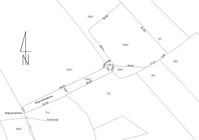 Działka budowlana Poręba Wielka gm. Niedźwiedź