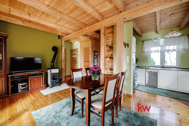 Dom Bolechowo gm. Czerwonak, Leśna