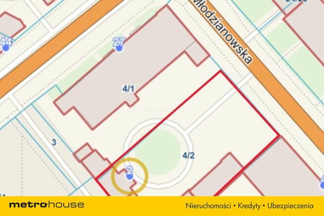 Działka, budynek mieszkalny wielorodzinny 2000 PUM