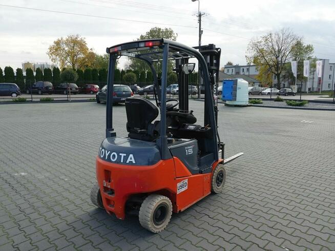 Wózek widłowy unoszący Toyota 8FBMT15 (Traigo 15) 2014r