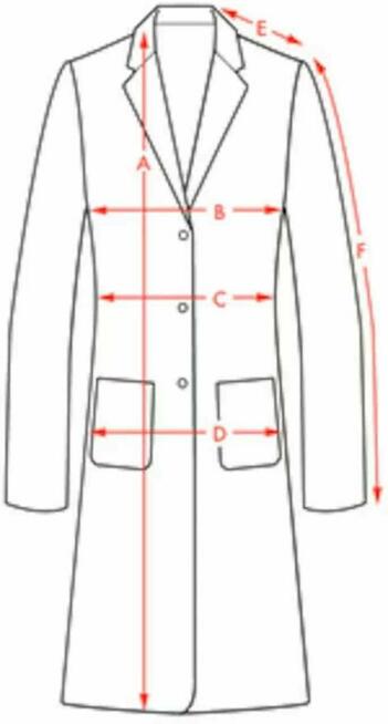 Jednorzędowy skórzany płaszcz