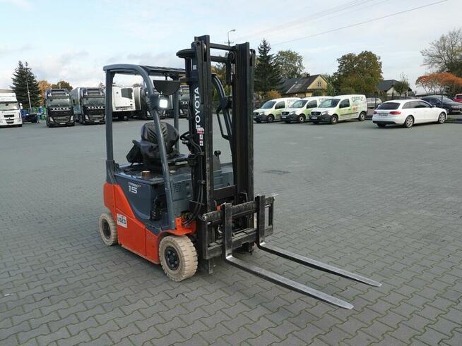 Wózek widłowy unoszący Toyota 8FBMT15 (Traigo 15) 2014r