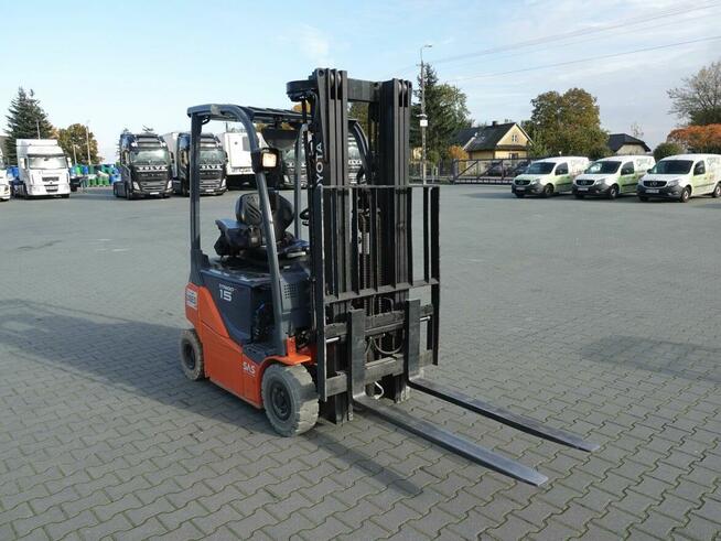 Wózek widłowy unoszący Toyota 8FBMT15 (Traigo 15) 2014 r