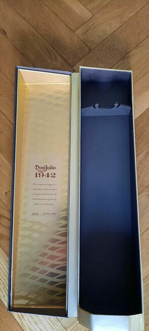 Pudełko Tequila Don Julio Anejo 1942 edycja limitowana - BDB
