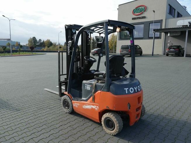 Wózek widłowy unoszący Toyota 8FBMT15 (Traigo 15) 2014 r