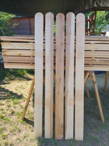 Sztachety drewniane olchowe