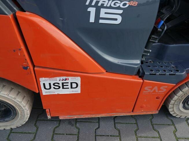 Wózek widłowy unoszący Toyota 8FBMT15 (Traigo 15) 2014r