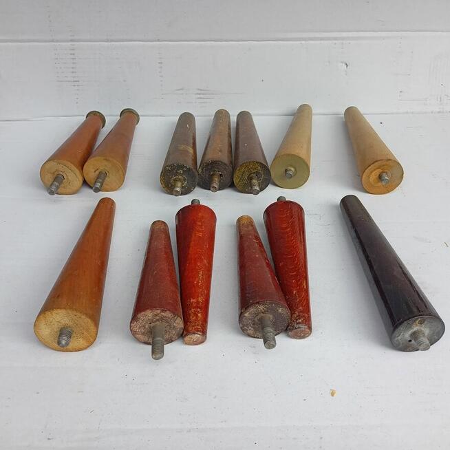 Drewniane Nogi Bukowe Proste Używane Różne rodzaje