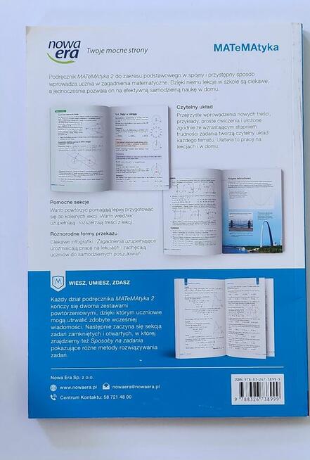 Matematyka 2 podręcznik dla liceum technikum