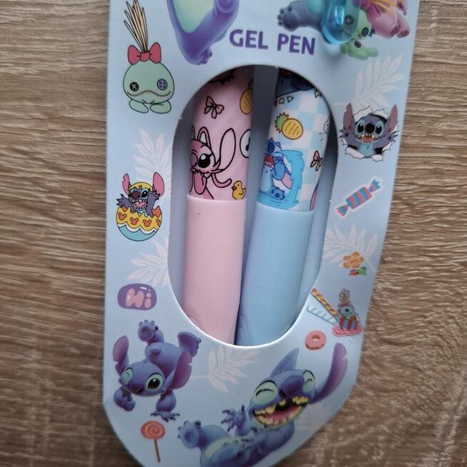 Zestaw 2 długopisów Stitch & Angel – nowe, bez metki