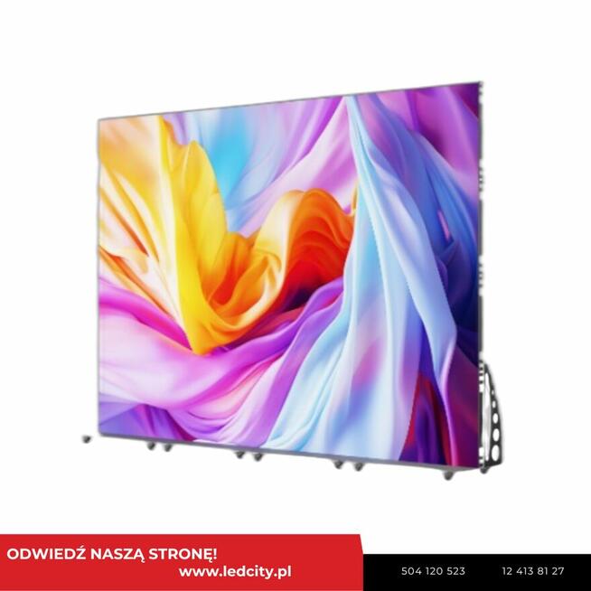 Ekran LED składany wynajem: P1.8, P2, P2.5, P3