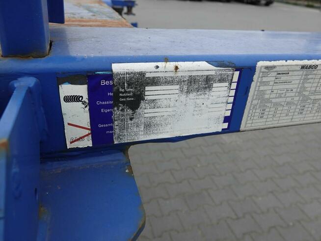 Naczepa podkonterenowa Broshuis 3UCC-39 2005 r