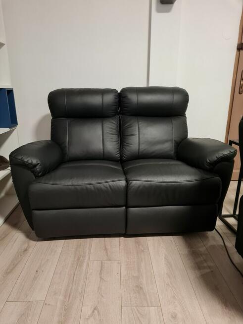 Sofa skórzana rozkładana