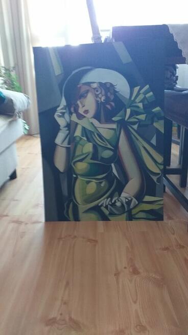 Kobieta w kapeluszu - Obraz - Tamara Łempicka - intepretacja