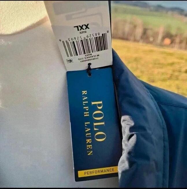 Parka Ralph Lauren XXL granatowa