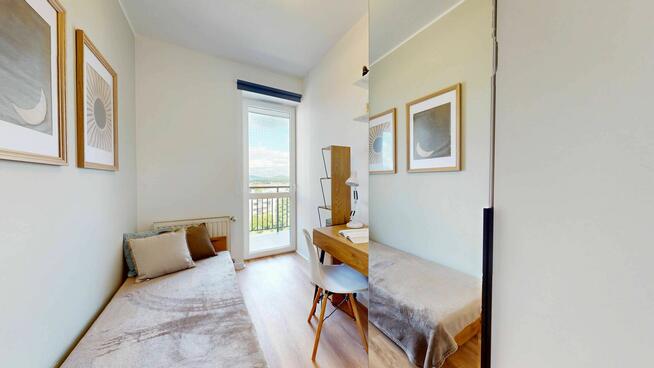 Pokój 1-osobowy z balkonem ul. Lipińskiego - RUCZAJ, KAMPUS UJ