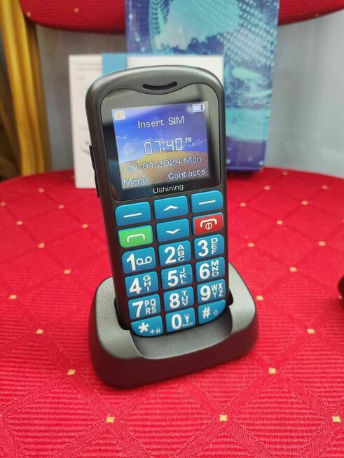 Telefon Komórkowy dla Seniora Seniorów Smartfon Dual Sim
