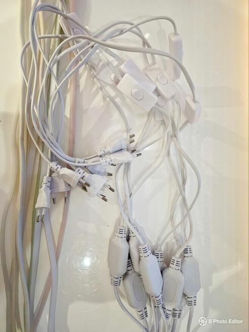 NEON LED o dł. 1m 8 szt., każda w innym kolorze - SUPER EFEK