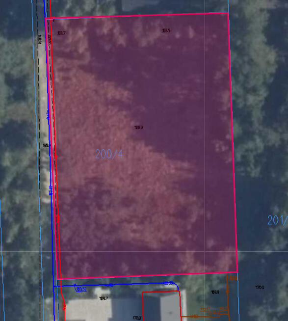 Działka 3003 m² w Chlewiskach, gm. Kotuń