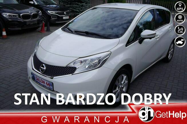 Nissan Note 1.5d 120tkm Navi Skóra Kamera Stan b.dobry bezwypadkowy Gwarancja 12mc