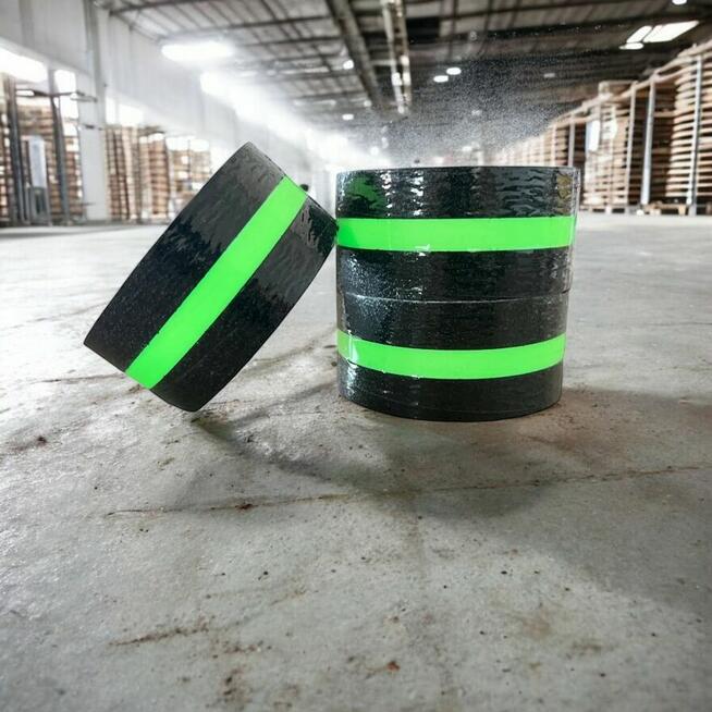 Taśma odblaskowa odgradzająca ostrzegawcza