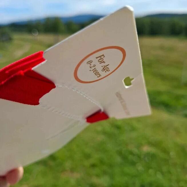 Komplet niemowlęcy – opaska + skarpetki | czerwony