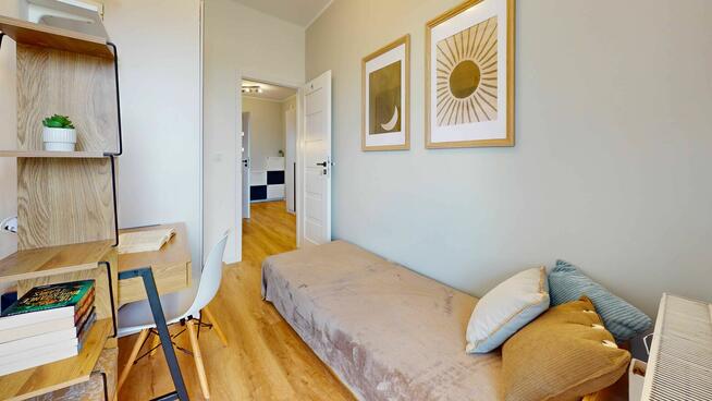 Pokój 1-osobowy z balkonem ul. Lipińskiego - RUCZAJ, KAMPUS UJ