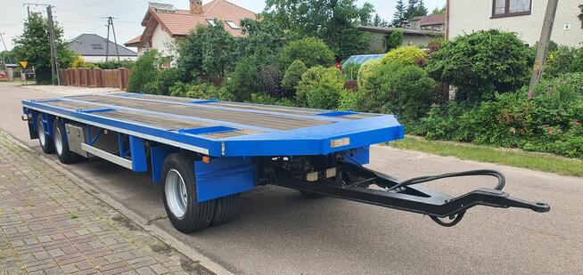 Przyczepa ciężarowa GS Meppel AC-2800, platforma, podłoga.