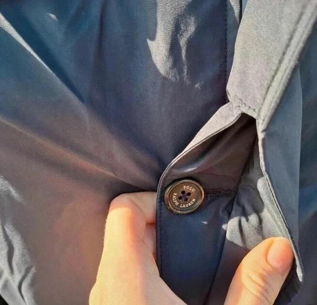Parka Ralph Lauren XXL granatowa