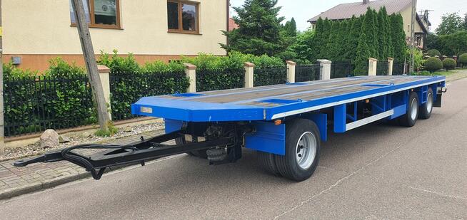 Przyczepa ciężarowa GS Meppel AC-2800, platforma, podłoga.