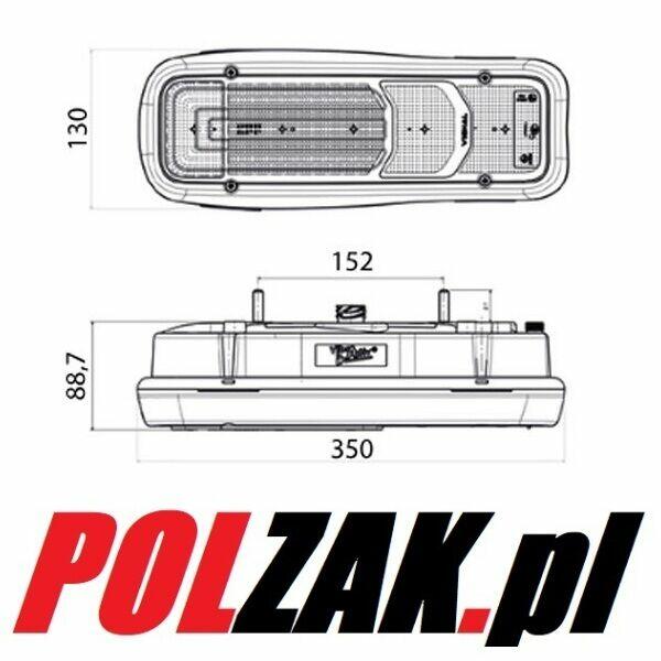 Lampa tylna Prawa tył Iveco Daily 2022-2026 5802830034