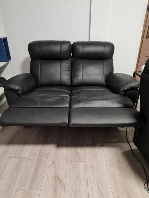Sofa skórzana rozkładana